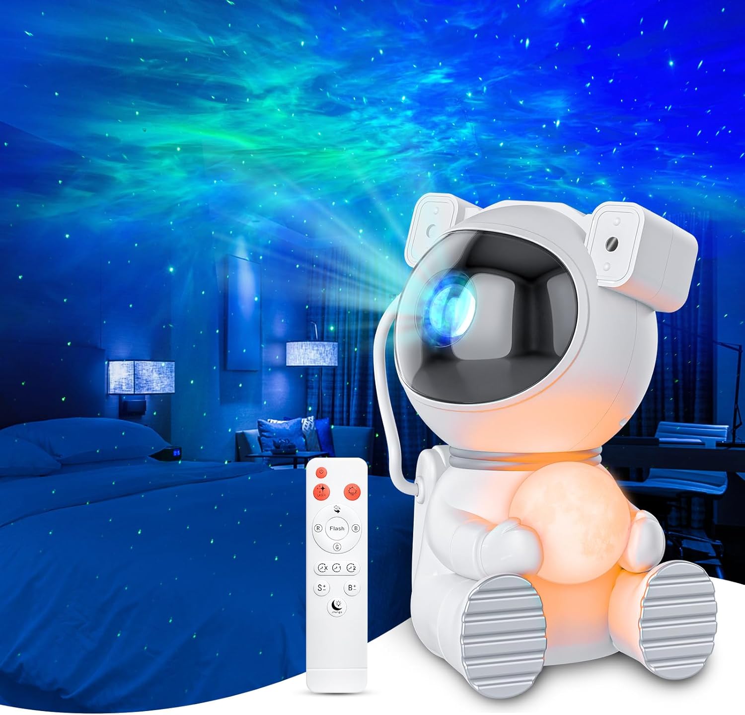Astronauta proyector lunar para habitación Colombia