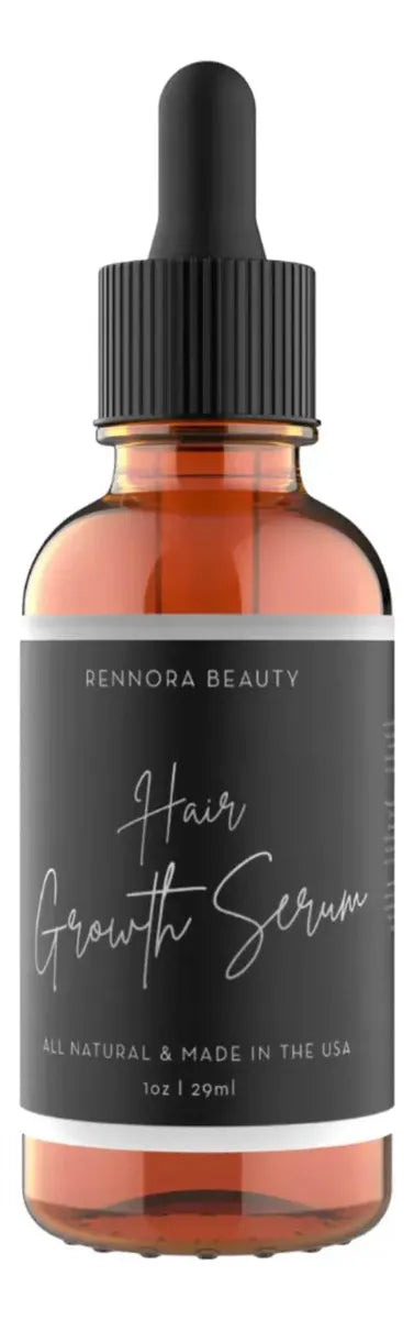 Rennora – Suero para el Crecimiento Capilar | 38 Botánicos Orgánicos | Aceite de Romero, Ortiga y Menta | Sin Químicos | Paquete x2 – Suministro 60 Días