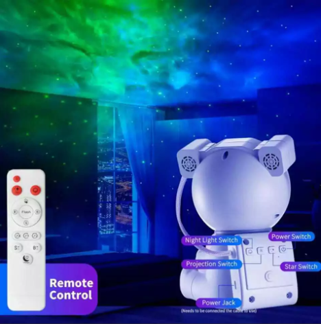 Astronauta proyector lunar envío Colombia